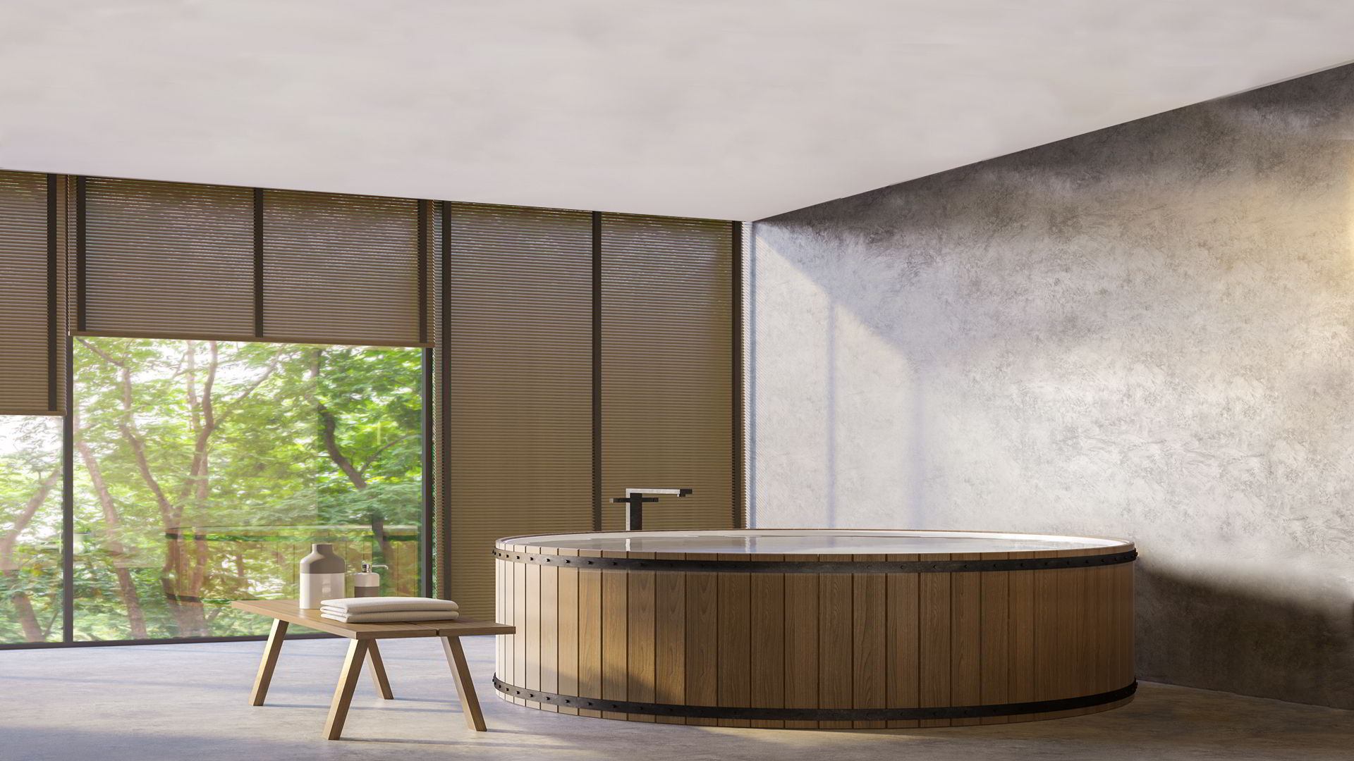 Luxury Microcement Bathroom